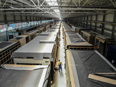 Vi skal levere moduler til Finland