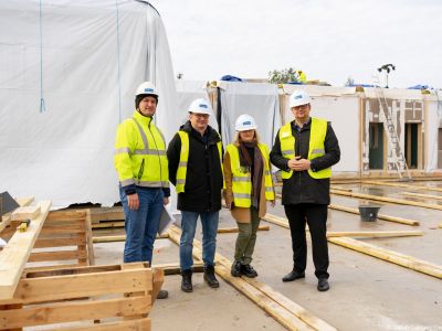 Vi har startet monteringen av barnehagen på Depowa-gaten i Białystok Polen