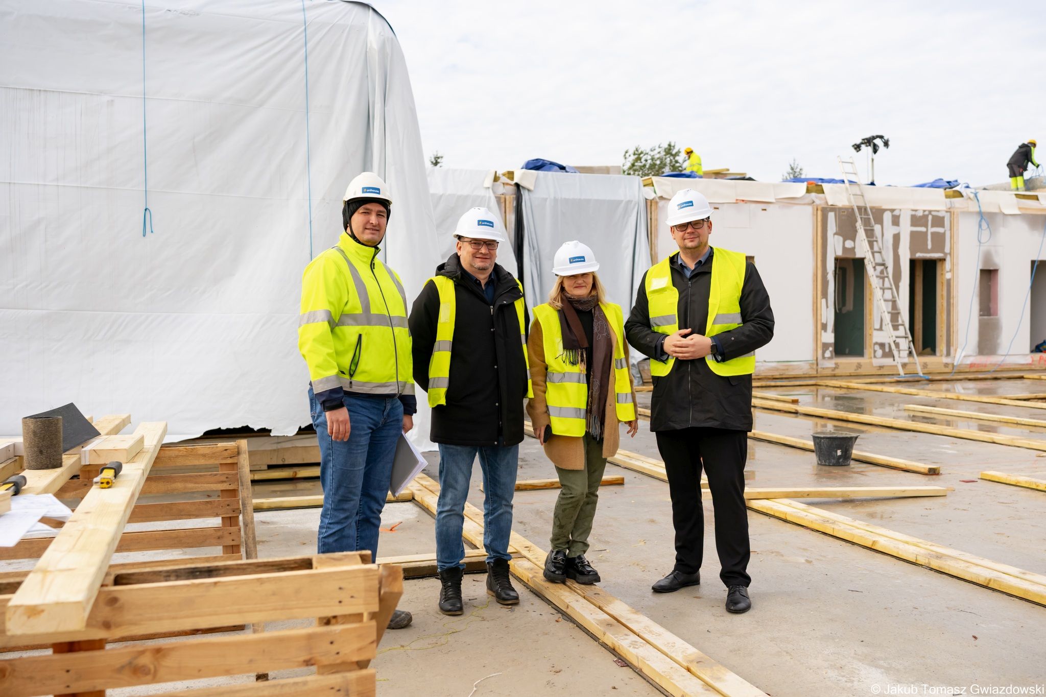 Vi har startet monteringen av barnehagen på Depowa-gaten i Białystok Polen