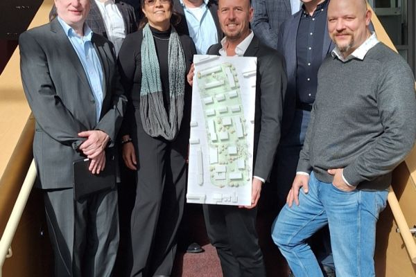 Første kick-off-møte med vår investor i Frankfurt!